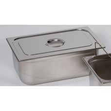 Pokrov za pladenj za male posode GN 2/3 iz nerjavečega jekla Pokrov za pladenj za male posode GN 2/3 iz nerjavečega jekla