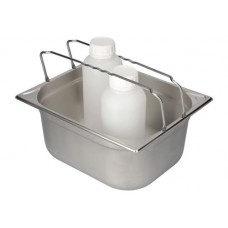Pladenj za male posode GN-B 1/2-150 iz nerjavečega jekla, z ročajem, 8,9 l