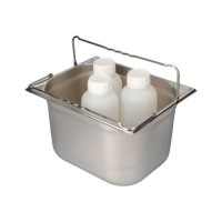 Pladenj za male posode GN-B 1/2-200 iz nerjavečega jekla, z ročajem, 11,7 l Pladenj za male posode GN-B 1/2-200 iz nerjavečega jekla, z ročajem, 11,7 l