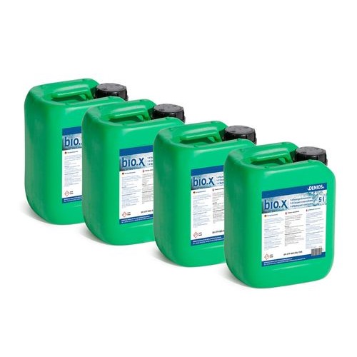 Čistilo koncentrat za BIO.X naprave, 4 x 5 l koncentrata, za začetno polnjenje