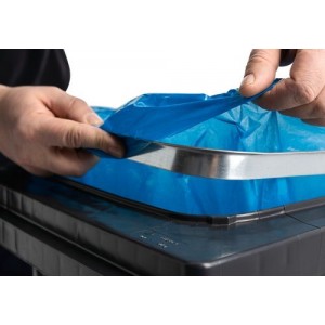 Držalo za vrečke za smeti za velike smetnjake s prostornino 80 litrov Držalo za vrečke za smeti za velike smetnjake s prostornino 80 litrov