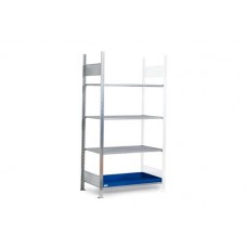Regal GRG 1040 za vnetljive snovi, 3 rešetke, 1010 x 440 x 2000 mm, dodatna enota
