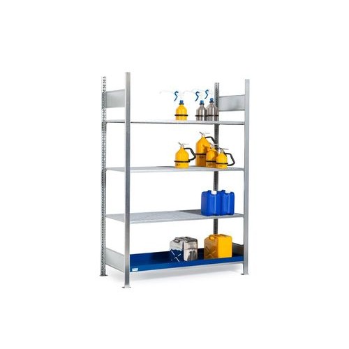 Regal GRG 1360 za vnetljive snovi, 3 rešetke, 1360 x 640 x 2000 mm, osnovna enota