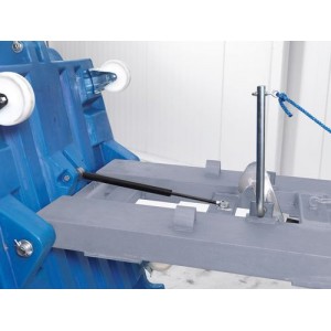 Prekucna posoda iz polietilena (PE), prostornina 500 litrov, modra Prekucna posoda iz polietilena (PE), prostornina 500 litrov, modra