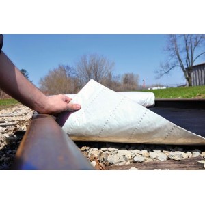 DENSORB flis za olje, Outdoor Long Life, širok, neprepusten za tekočine