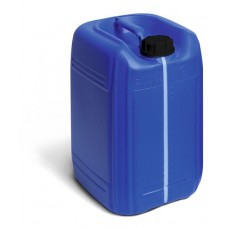 Plastični kanister iz polietilena (PE), 20 l, moder, z vidnim trakom