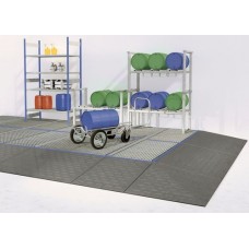 Talni element classic-line, PE, s PE rešetko, 2200x800x150