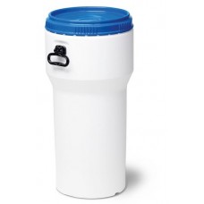 Sod s širokim grlom, 60 l, belo/moder, z UN odobritvijo, s pokrovom Sod s širokim grlom, 60 l, belo/moder, z UN odobritvijo, s pokrovom