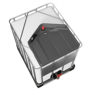 FALCON IBC lijak iz polietilena (PE), 15 l, odtočna odprtina Ø 145 mm