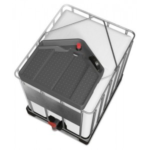 FALCON IBC lijak iz polietilena (PE), 15 l, odtočna odprtina Ø 145 mm