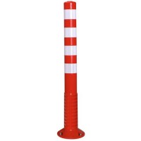 Steber, H 1000, s 4 belimi črtami, samopostavljiv, plastičen