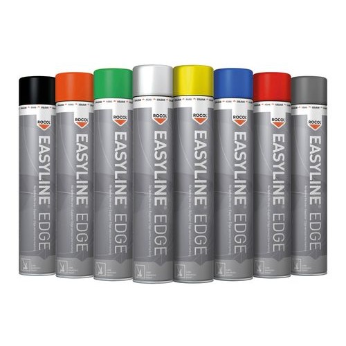 Barva za označevanje črt Easyline črna (podobna RAL 9017), 750 ml