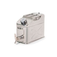 Varnostni kanister FALCON iz nerjavečega jekla, s pipo za polnjenje, 10 litrov