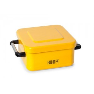 Čistilnik majhnih delov FALCON iz jekla, lakiran, s košaro za dele, 8 l Čistilnik majhnih delov FALCON iz jekla, lakiran, s košaro za dele, 8 l