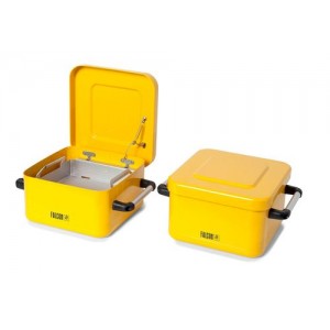 Čistilnik majhnih delov FALCON iz jekla, lakiran, s košaro za dele, 10 l Čistilnik majhnih delov FALCON iz jekla, lakiran, s košaro za dele, 10 l