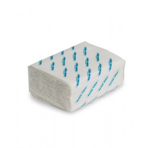 Čistilne robčki All-Tex 80 bele, ekstra močne, prepognjene Q-zgib, format krpe 38 x 30 cm