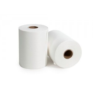 Biotextra čistilne krpe bele, biorazgradljive, 2 zvitka, velikost krpe 38 x 30 cm