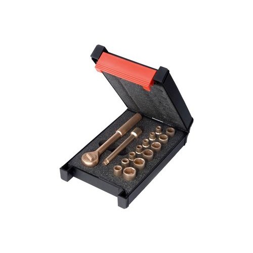 Škatla z neiskrečim orodjem, 16-delni kmplet Škatla z neiskrečim orodjem, 16-delni kmplet