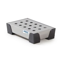 Lovilna posoda pro-line iz nerjavečega jekla, 5 litrov, 250x400x95, z inox rešetko Lovilna posoda pro-line iz nerjavečega jekla, 5 litrov, 250x400x95, z inox rešetko