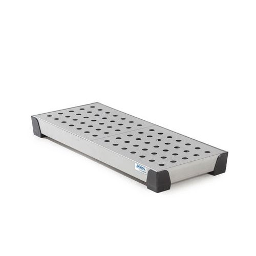 Lovilna posoda pro-line iz nerjavečega jekla, 20 litrov, 987x400x95, z inox rešetko