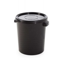 Vedro iz PP, za transport, 30 l, črno Vedro iz PP, za transport, 30 l, črno