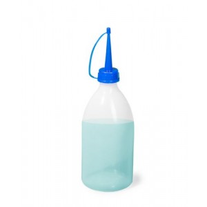 Plastenka s kapalko (PE), 500 ml, 10 kosov