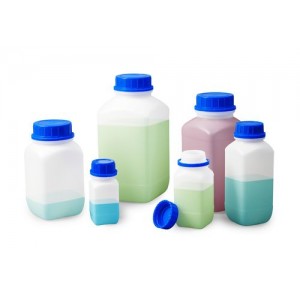 Plastenke s širokim grlom iz HDPE, 250 ml, 30 kosov