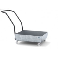 Mobilna lovilna posoda classic-line 60l, pocinkana, brez rešetke Mobilna lovilna posoda classic-line 60l, pocinkana, brez rešetke