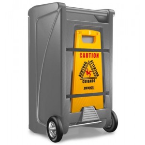 DENSORB komplet za ukrepanje ob razlitju, univerzalni, v vozičku