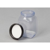 Plastenke s širokim grlom iz PVC, 200 ml, 24 kosov