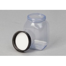 Plastenke s širokim grlom iz PVC, 200 ml, 24 kosov