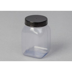 Plastenke s širokim grlom iz PVC, 200 ml, 24 kosov