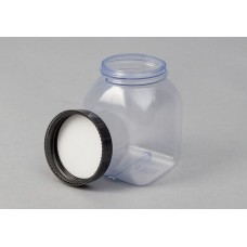 Plastenke s širokim grlom iz PVC, 500 ml, 16 kosov
