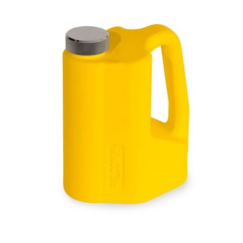 FALCON varnostna posoda iz polietilena (PE), z navojnim pokrovom, 1 l