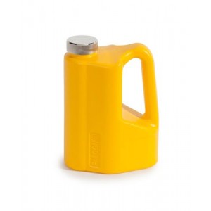 FALCON varnostna posoda iz polietilena (PE), z navojnim pokrovom, 1 l