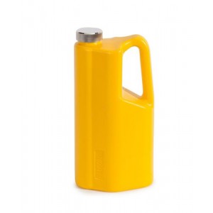 FALCON varnostna posoda iz polietilena (PE), z navojnim pokrovom, 2 l