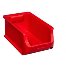Zabojček PRO-LINE A4, PP, 205 x 355 x 150 mm, rdeč, PU = 12 kos