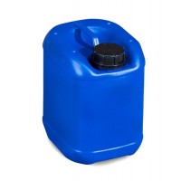 Plastični kanister iz polietilena (PE), 5 l, moder