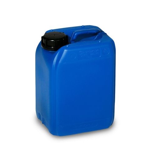 Plastični kanister iz polietilena (PE), antistatičen, 6 l, moder