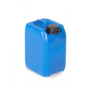Plastični kanister iz polietilena (PE), antistatičen, 6 l, moder