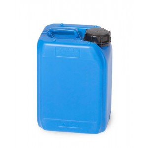 Plastični kanister iz polietilena (PE), antistatičen, 6 l, moder