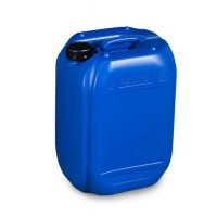 Plastični kanister iz polietilena (PE), antistatičen, 20 l, moder