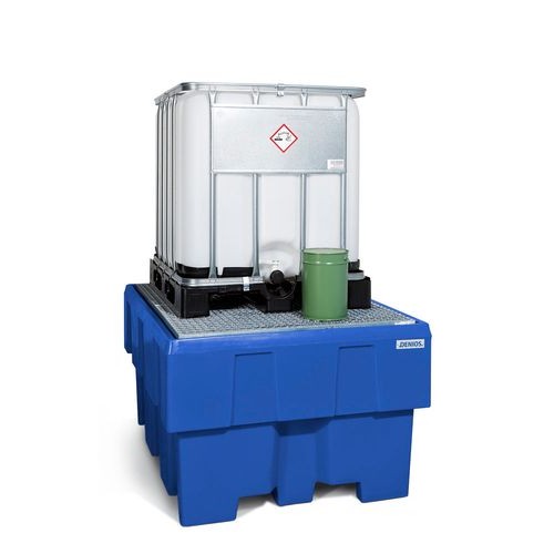 Lovilna posoda classic-line za 1 IBC, s pocinkano rešetko Lovilna posoda classic-line za 1 IBC, s pocinkano rešetko