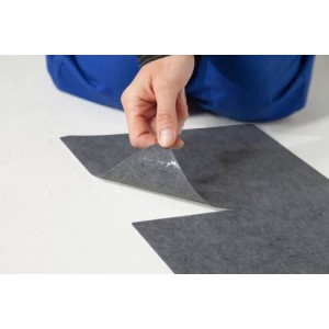 DENSORB Professional zaščitna rola za tla s samolepilnim PE premazom, 80 cm x 15 m