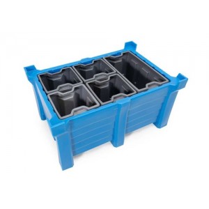 Vložna škatla iz polietilena (PE) za posode PolyPro 300 litrov, 351 x 331 x 440 mm Vložna škatla iz polietilena (PE) za posode PolyPro 300 litrov, 351 x 331 x 440 mm