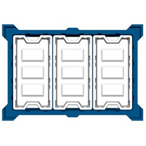 Vložna škatla iz polietilena (PE) za posode PolyPro 300 litrov, 351 x 667 x 440 mm