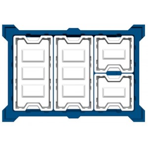 Vložna škatla iz polietilena (PE) za posode PolyPro 300 litrov, 351 x 667 x 440 mm