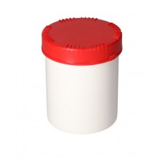 Plastični kozarci iz HDPE s pokrovom, 1500 ml, 5 kosov