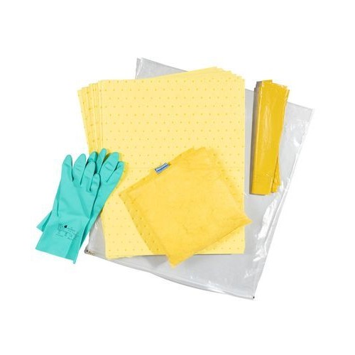 DENSORB komplet veziva za nujne primere  v torbi z vpojnimi podlogami in blazinami, posebna izvedba