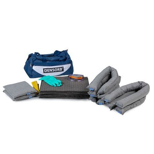 DENSORB komplet za ukrepanje ob razlitju, v torbi, univerzalni